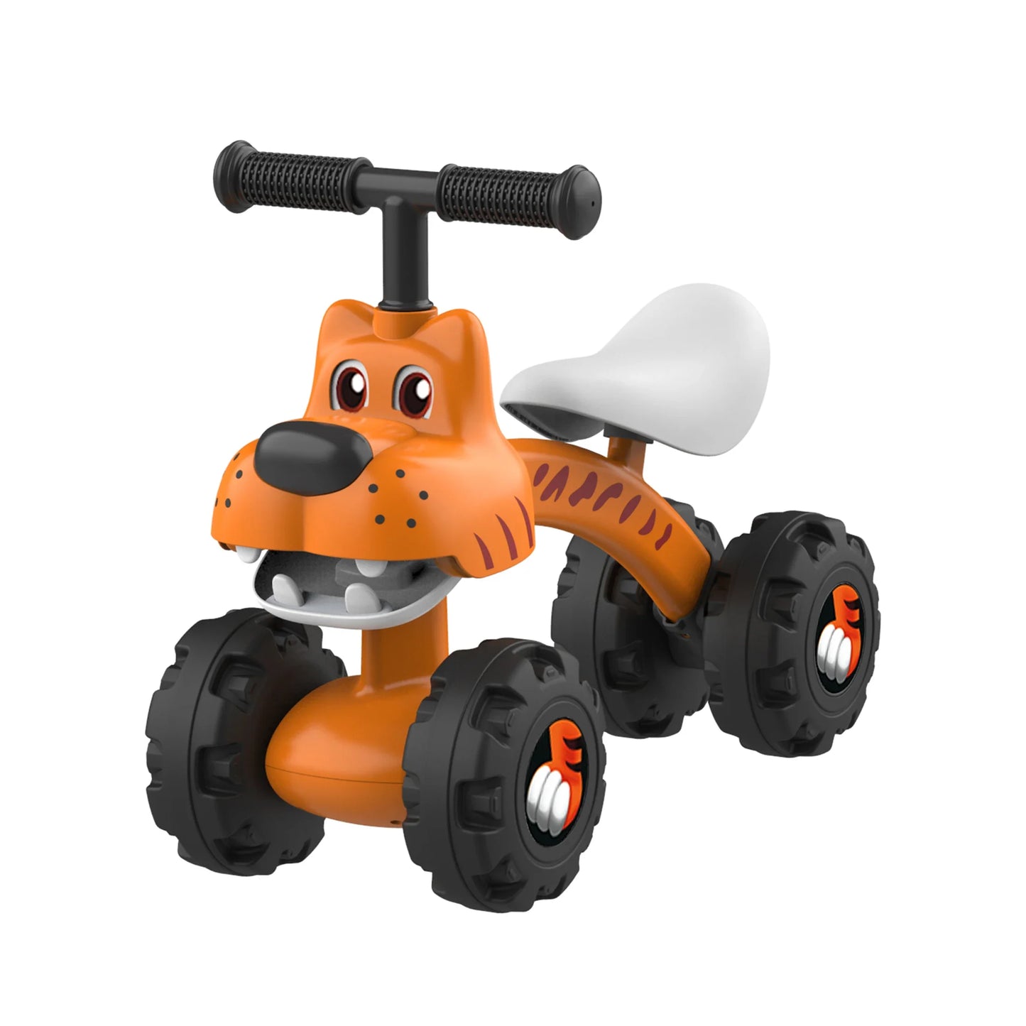 Toddlers' First Ride 4-Wheel Balance Bike (Ages 1-3)