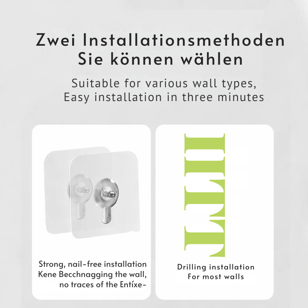 Toilet Paper Holder | Wall Mount with Shelf | Drill-Free with Storage Box | Rolluxe