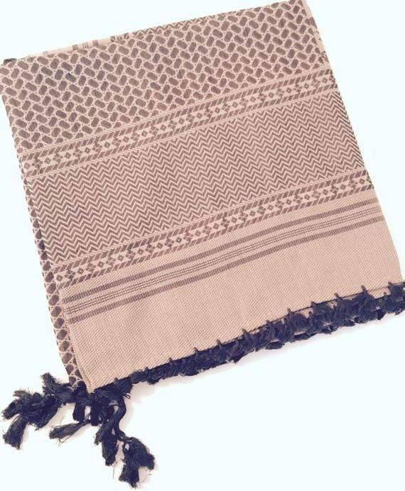 Traditional Keffiyeh Shemagh Head and Neck Scarf