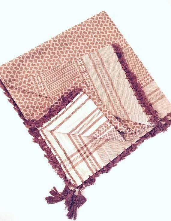 Traditional Keffiyeh Shemagh Head and Neck Scarf