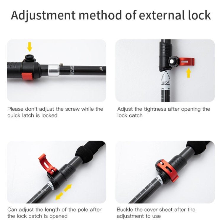 TrailMate Ultra-Light Aluminum Trekking Hiking Poles