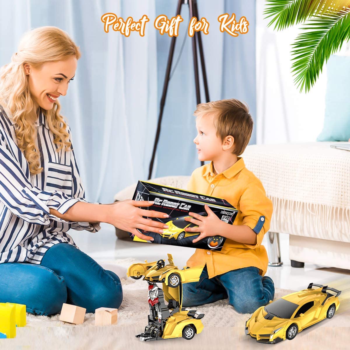 Transforming Robot RC Cars for Kids