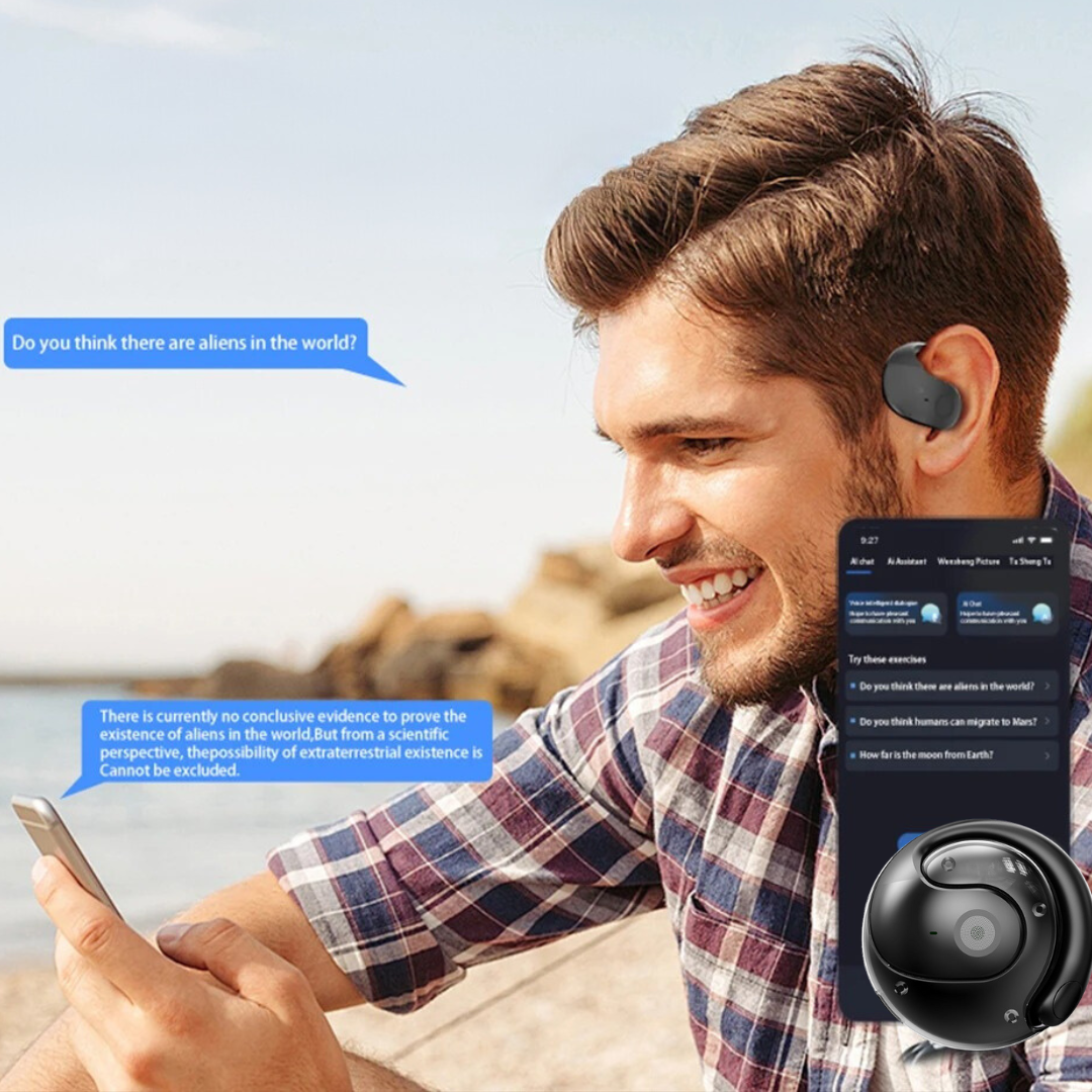 TranslatorEarbuds - Wireless Bluetooth Language Translation Earphones
