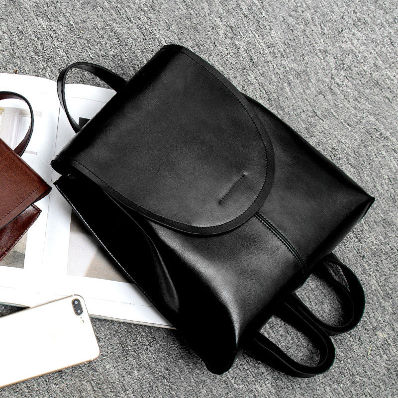 Trendy Leather Backpack for Women – Stylish, Versatile & Durable