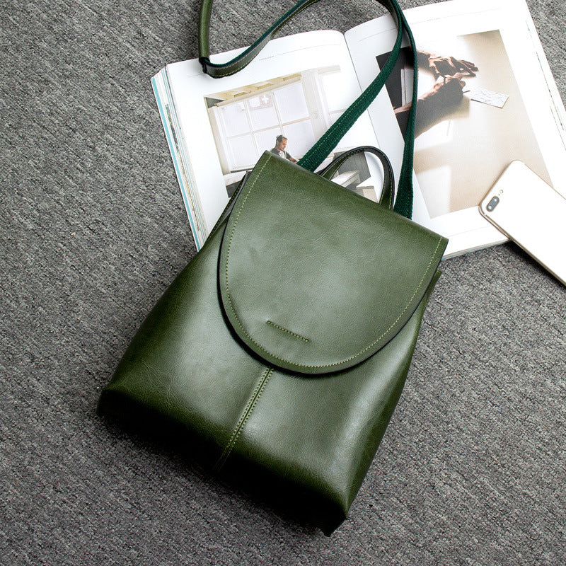 Trendy Leather Backpack for Women – Stylish, Versatile & Durable