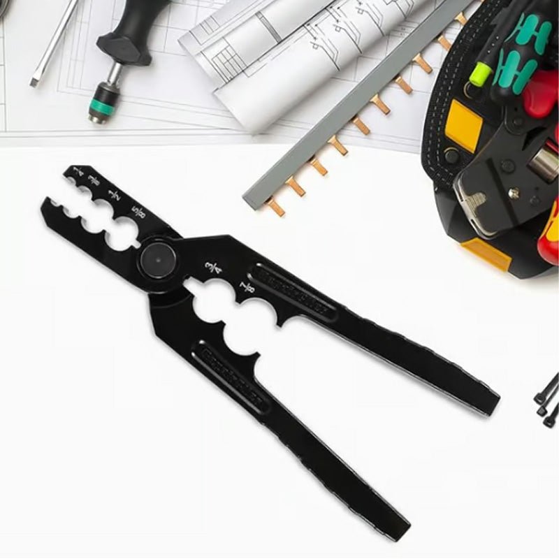 Tube Rounding Pliers | Durable Alloy, 6-Hole Design