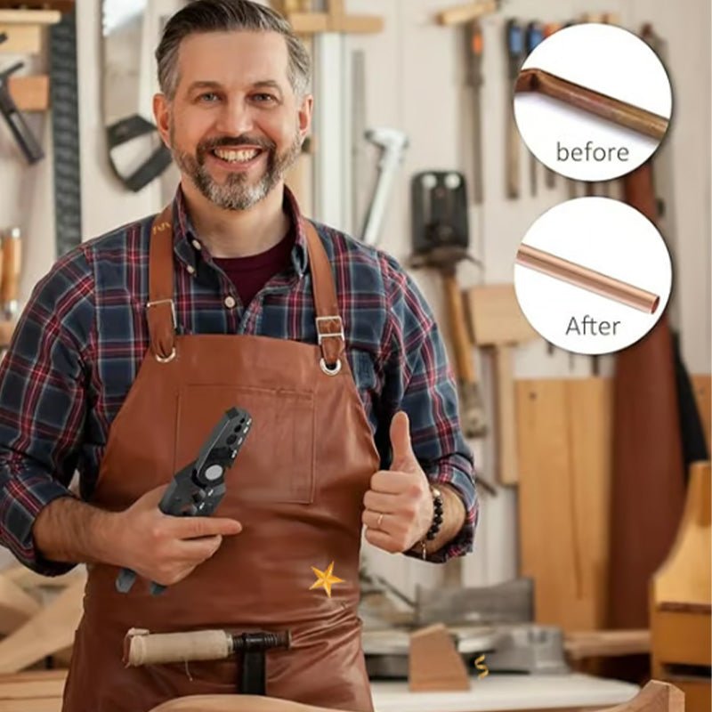 Tube Rounding Pliers | Durable Alloy, 6-Hole Design