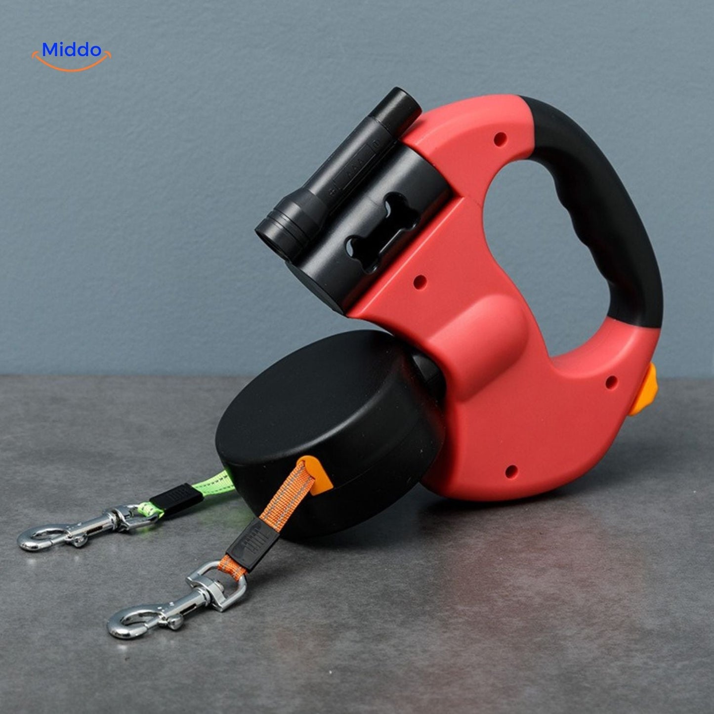 Twintails Easywalk | 2-in-1 Retractable Leash For Small And Medium Dogs