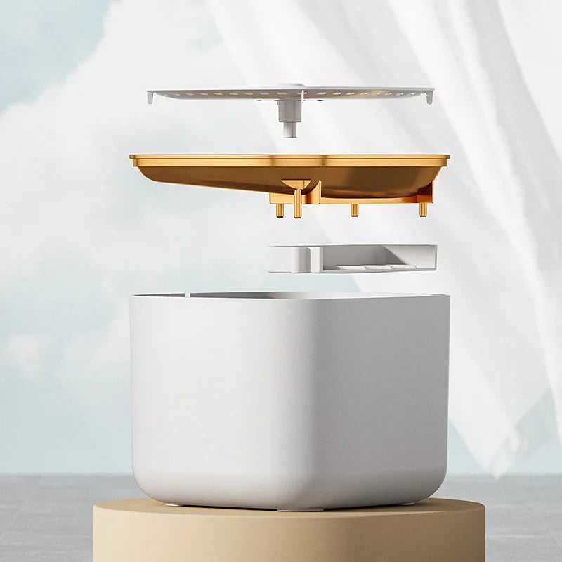 Ultra-Quiet Pet Water Fountain - 3L Capacity | BPA-Free Material
