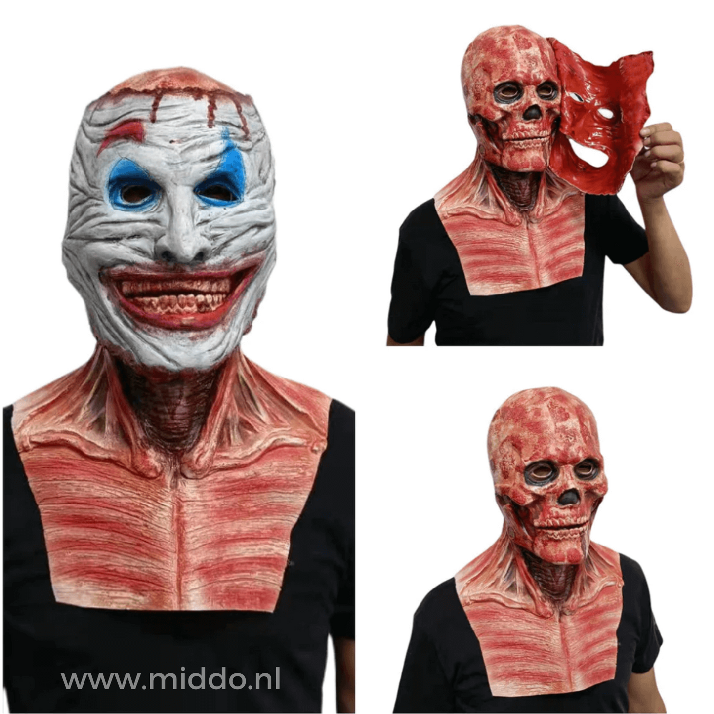 Ultra-Realistic Halloween Peel-Off Mask