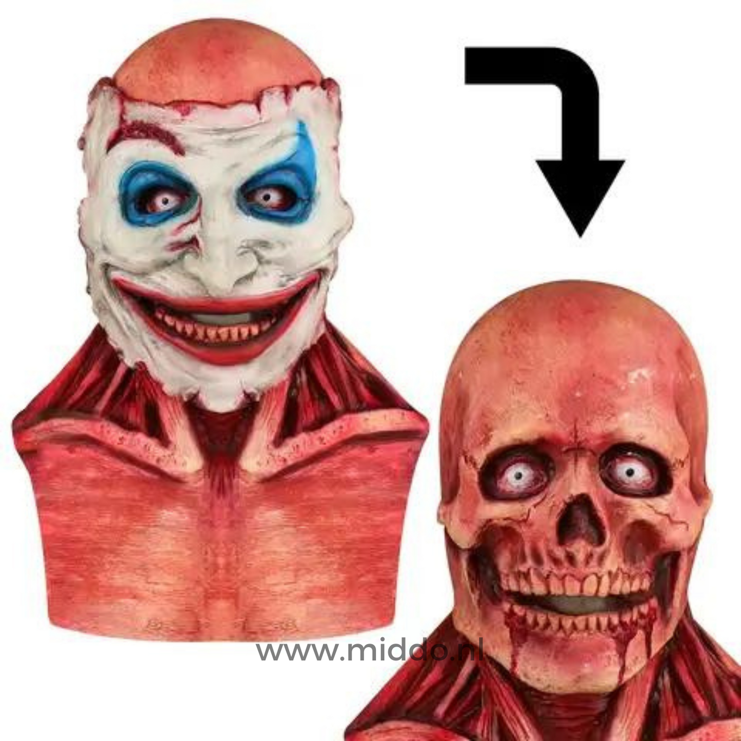 Ultra-Realistic Halloween Peel-Off Mask