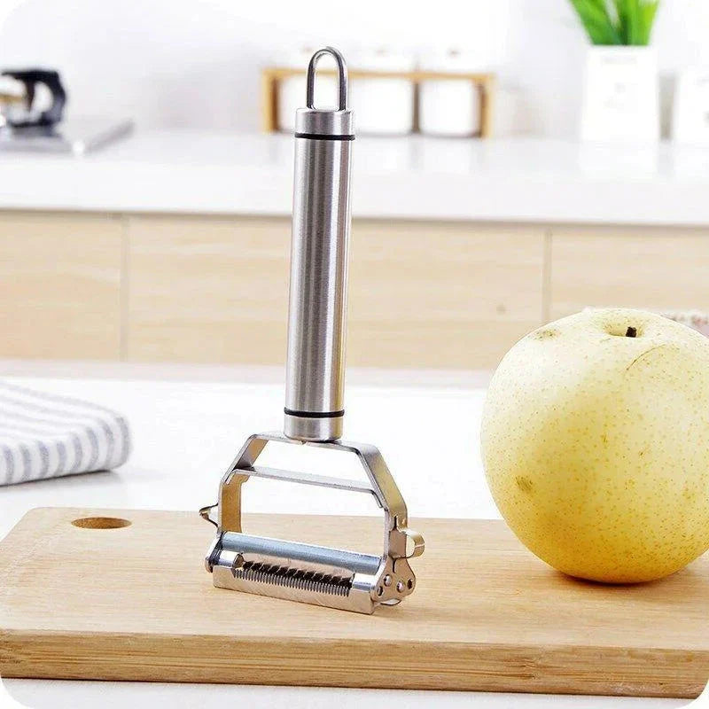 Ultra-Sharp Stainless Steel Multifunction Vegetable Slicer & Julienne Peeler Potato Carrot Grater