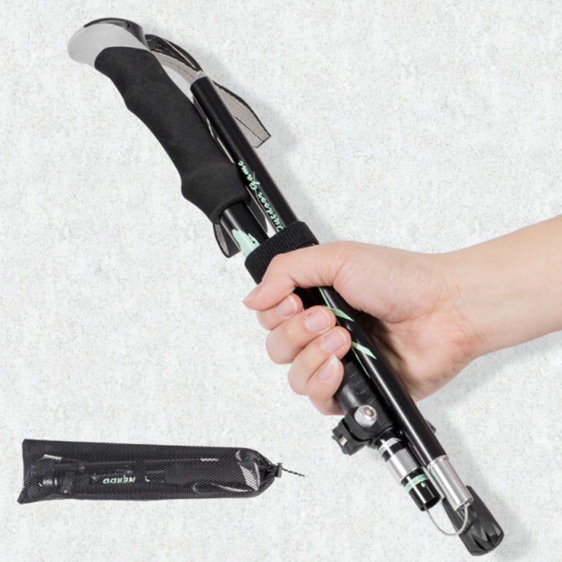 Ultralight Collapsible Aluminum Outdoor Trekking Pole