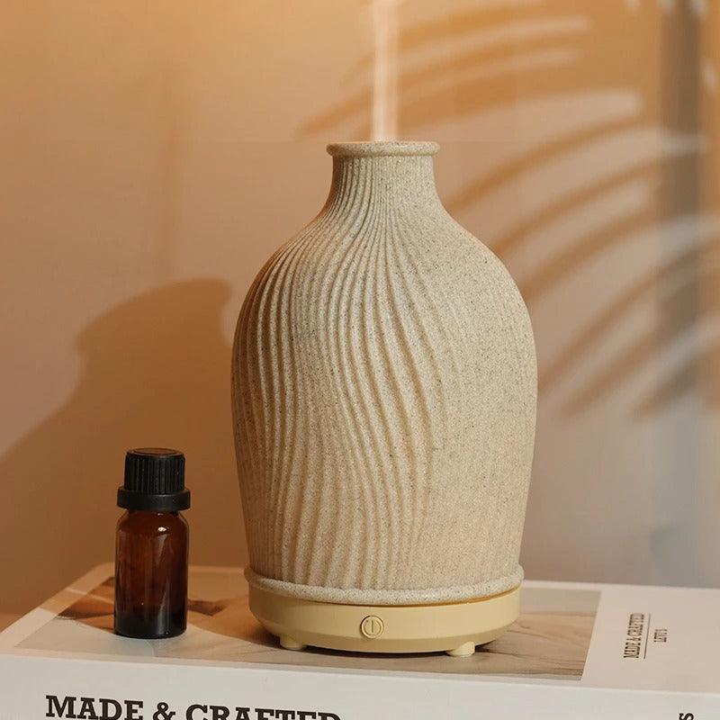 Ultrasonic Aroma Diffuser, Humidifier, Boho Vase