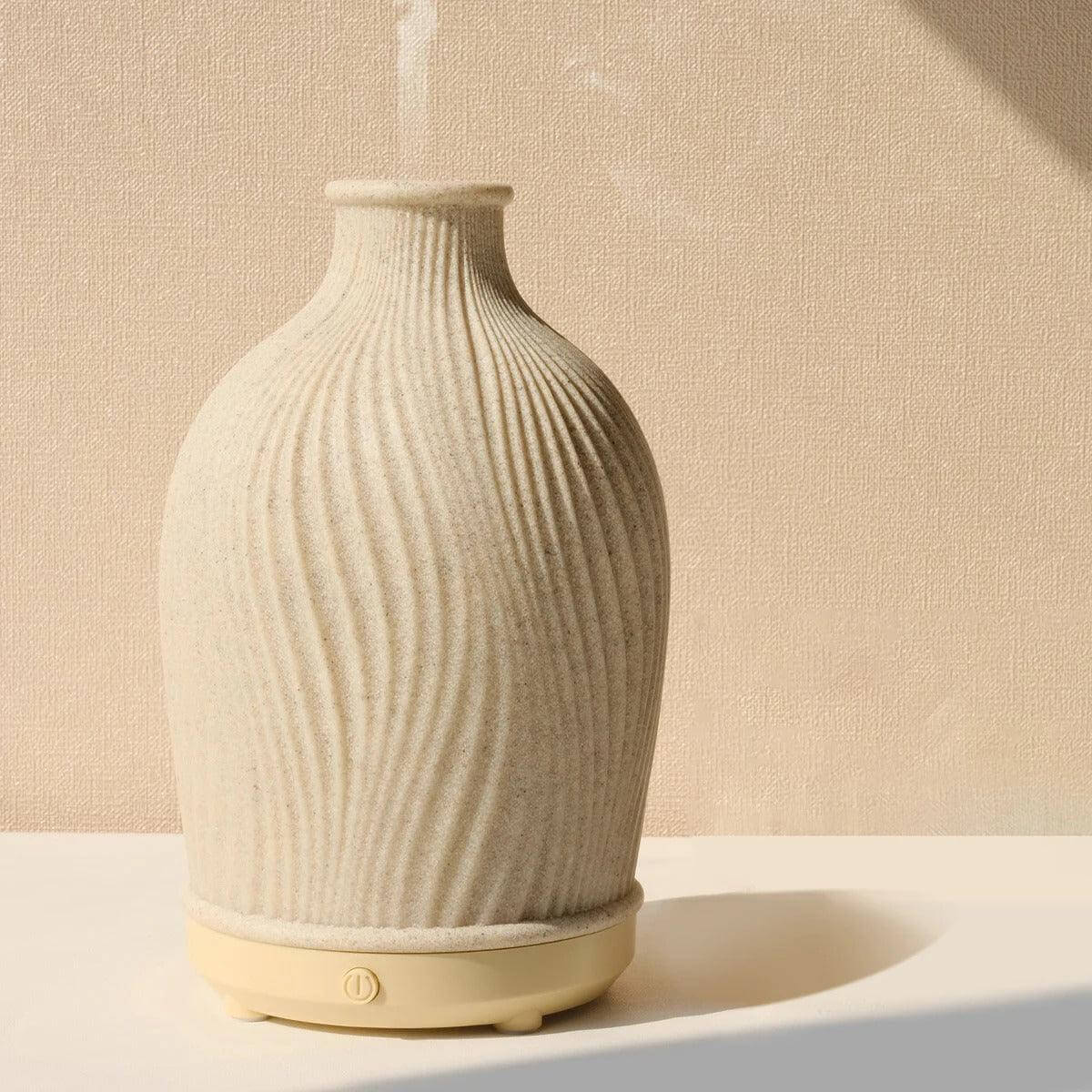 Ultrasonic Aroma Diffuser, Humidifier, Boho Vase