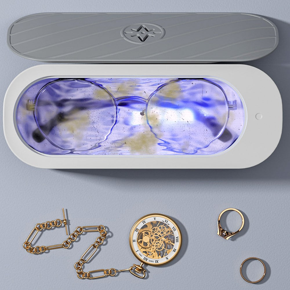 Ultrasonic Jewelry and Glasses Cleaner
