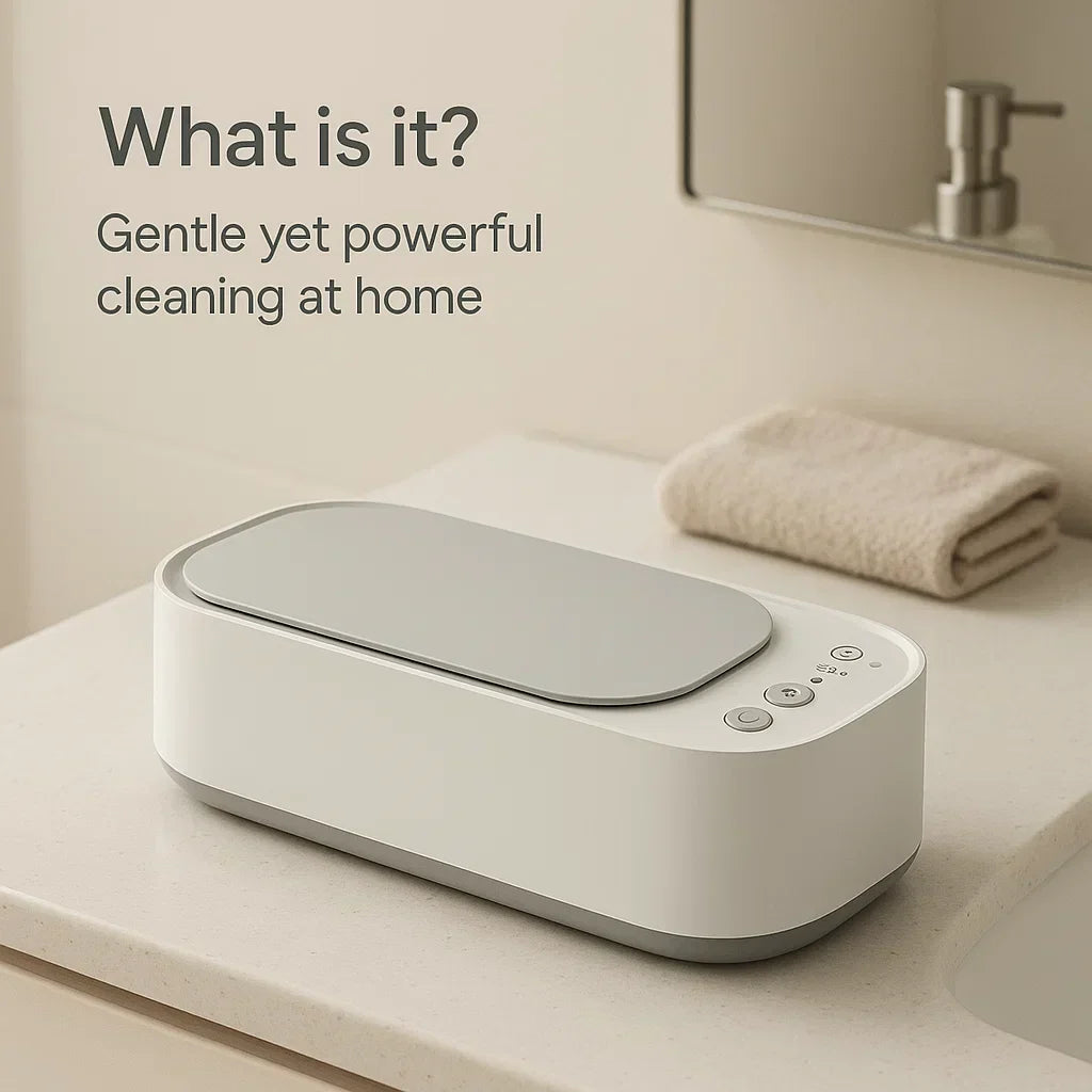 Ultrasonic Jewelry, Glasses, and Watch Cleaner Device