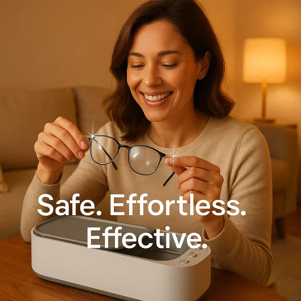 Ultrasonic Jewelry, Glasses, and Watch Cleaner Device