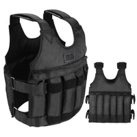Unisex 110 lb Adjustable Training Weighted Vest