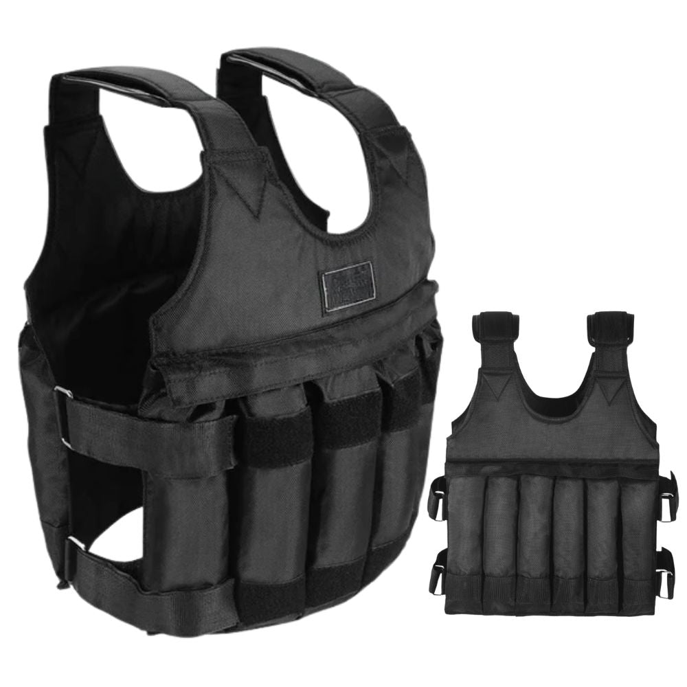 Unisex 110 lb Adjustable Training Weighted Vest
