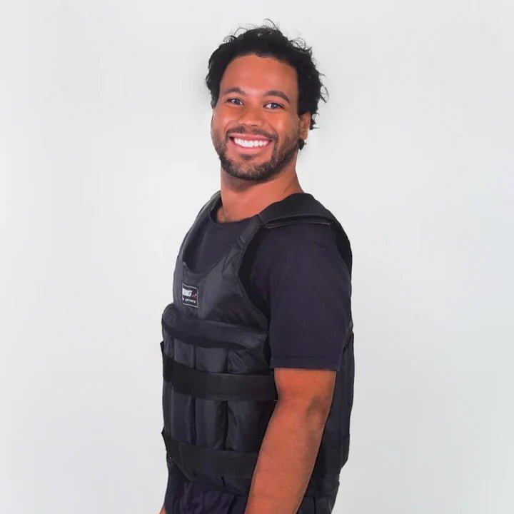 Unisex 110 lb Adjustable Training Weighted Vest