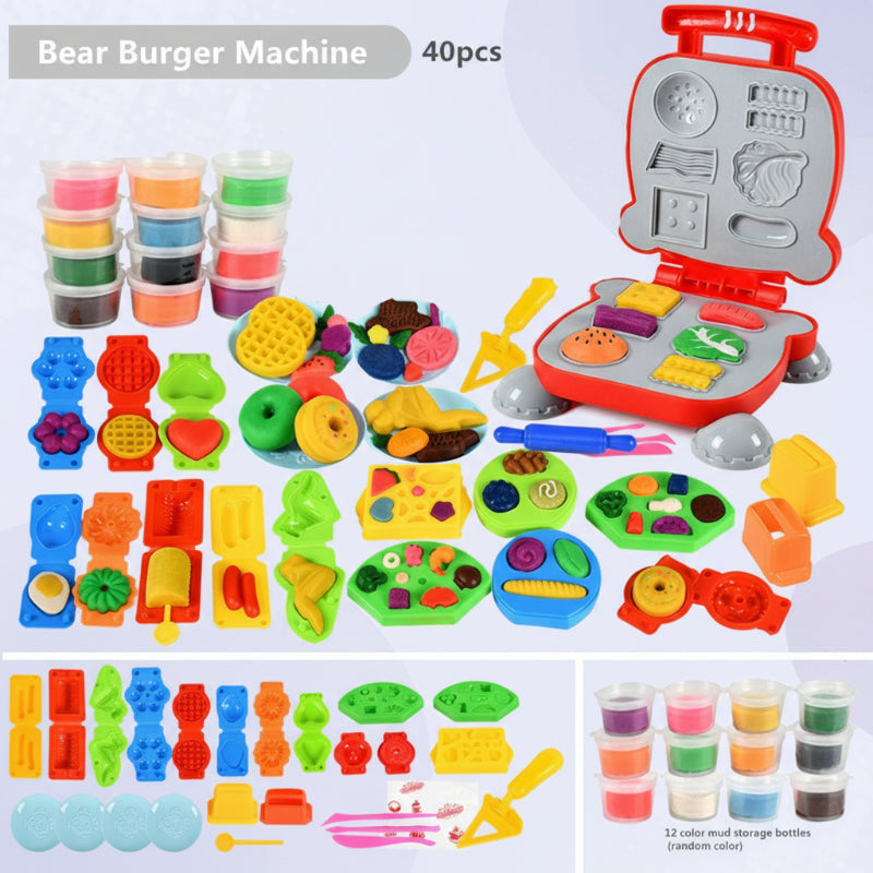 Unisex Creative Clay Play Set for Kids & Adults