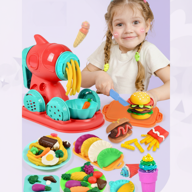 Unisex Creative Clay Play Set for Kids & Adults