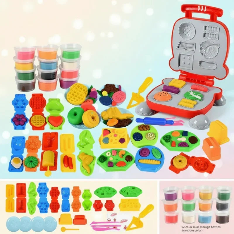 Unisex Creative Clay Play Set for Kids & Adults