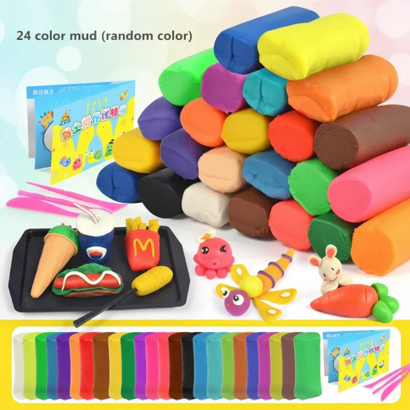 Unisex Creative Clay Play Set for Kids & Adults