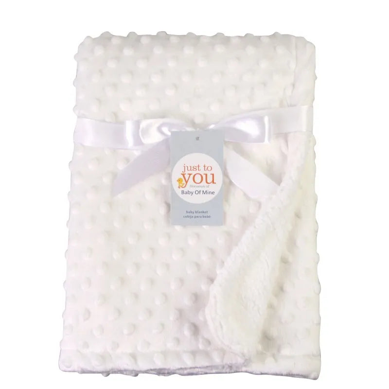 Unisex Double-Layer Cotton Baby Blanket