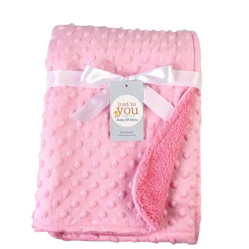 Unisex Double-Layer Cotton Baby Blanket