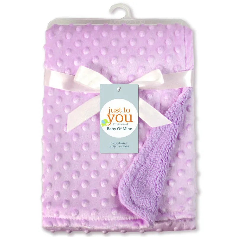 Unisex Double-Layer Cotton Baby Blanket
