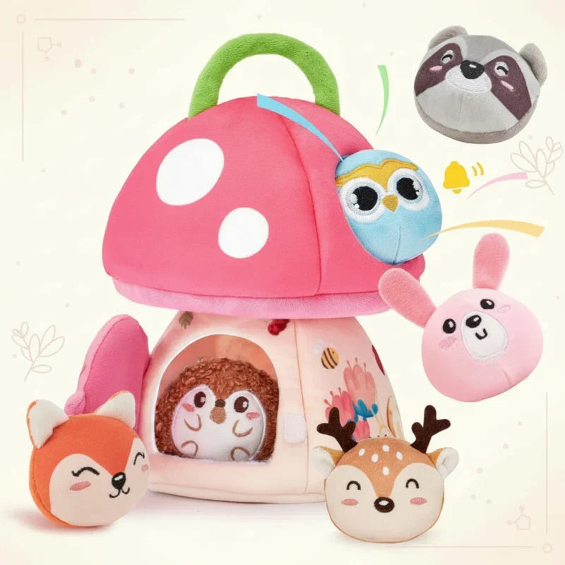 Unisex Forest Sensory Plush Toy