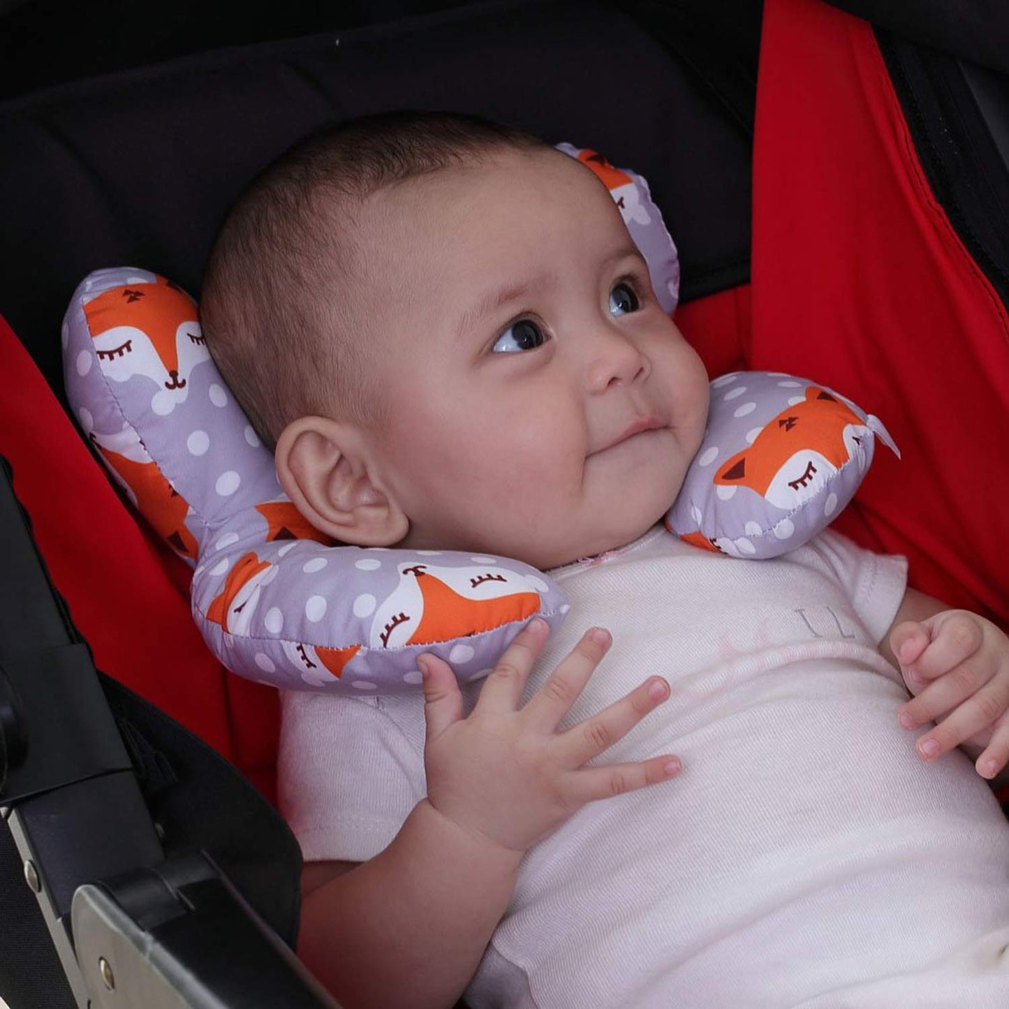 Unisex Infant Head Support Pillow for Flat Head Prevention