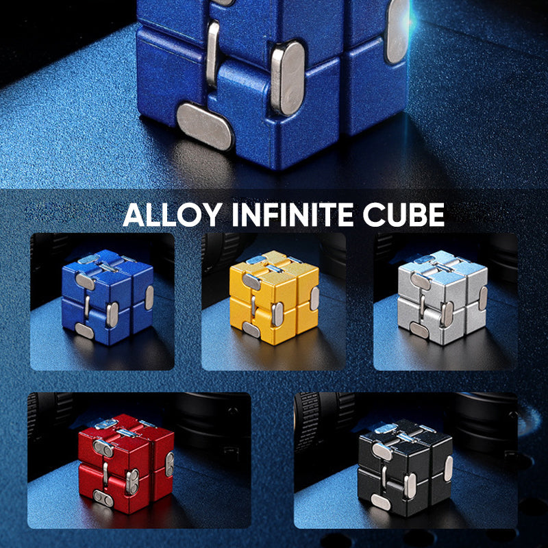 Unisex Infinity Fidget Stress Relief Cube Toy