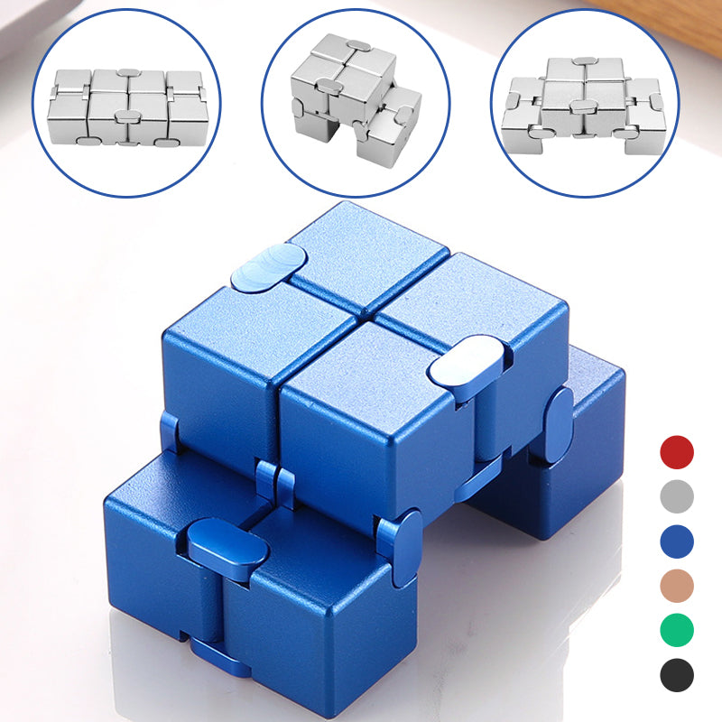 Unisex Infinity Fidget Stress Relief Cube Toy