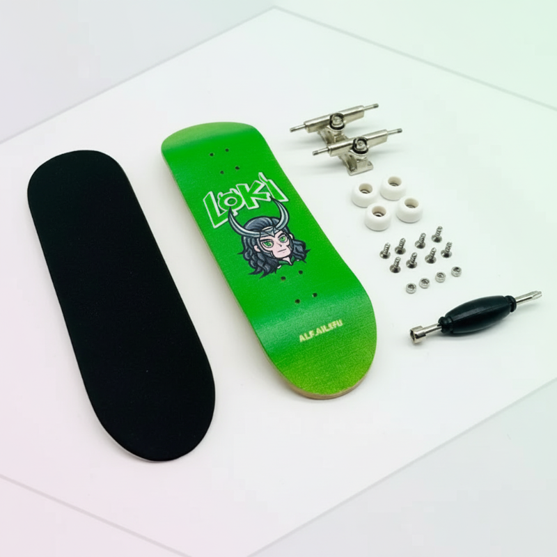 Unisex Mini Finger Skateboard with Durable Design