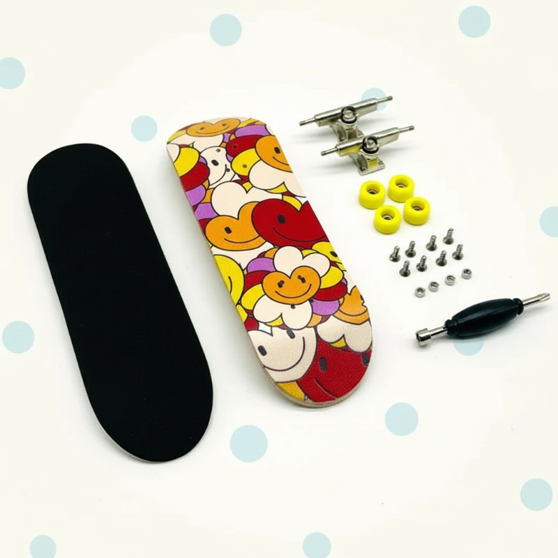 Unisex Mini Finger Skateboard with Durable Design