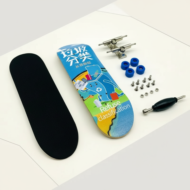 Unisex Mini Finger Skateboard with Durable Design