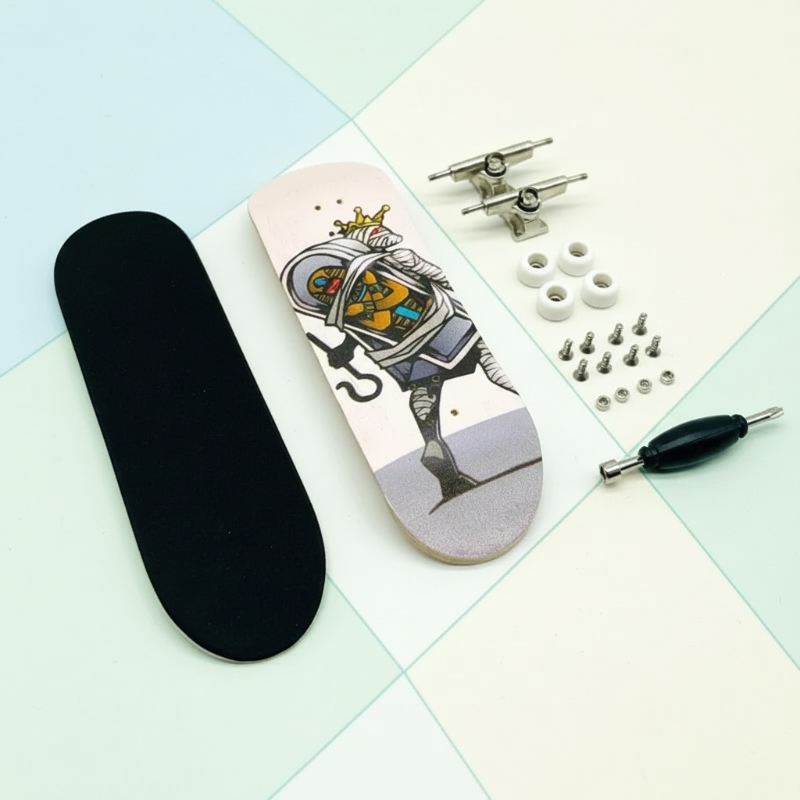 Unisex Mini Finger Skateboard with Durable Design