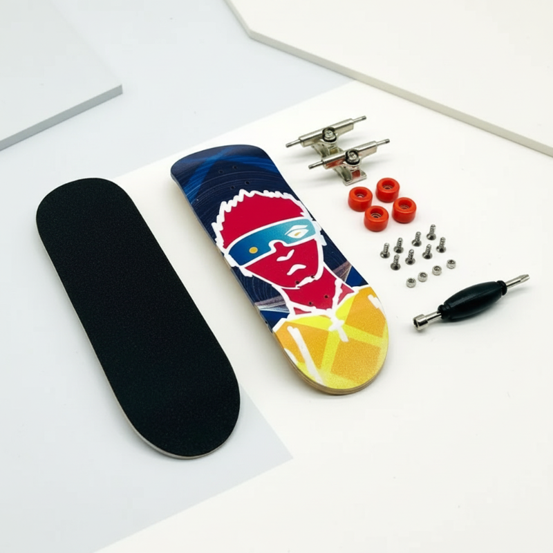 Unisex Mini Finger Skateboard with Durable Design