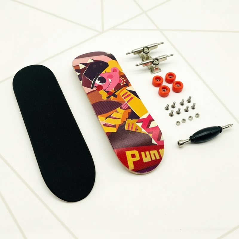 Unisex Mini Finger Skateboard with Durable Design