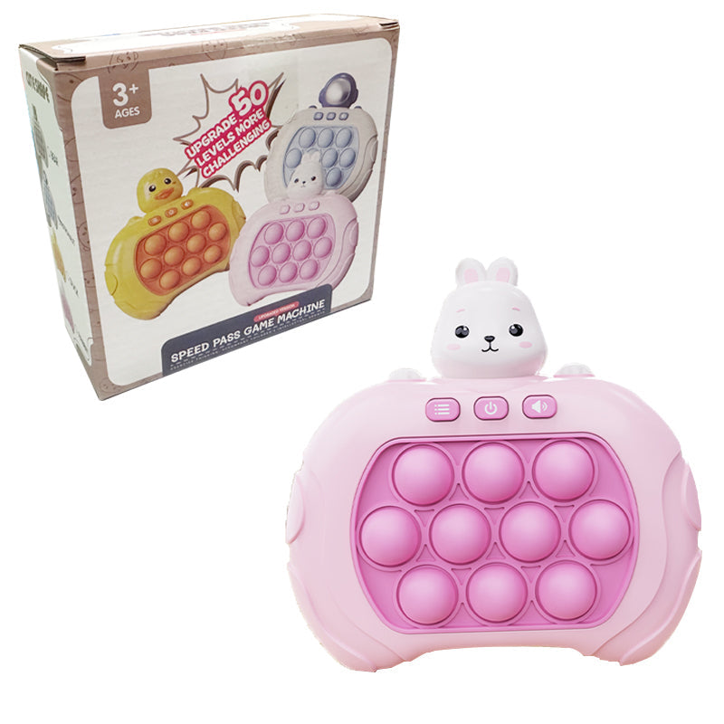 Unisex Quick Push Sensory Reaction Game Toy