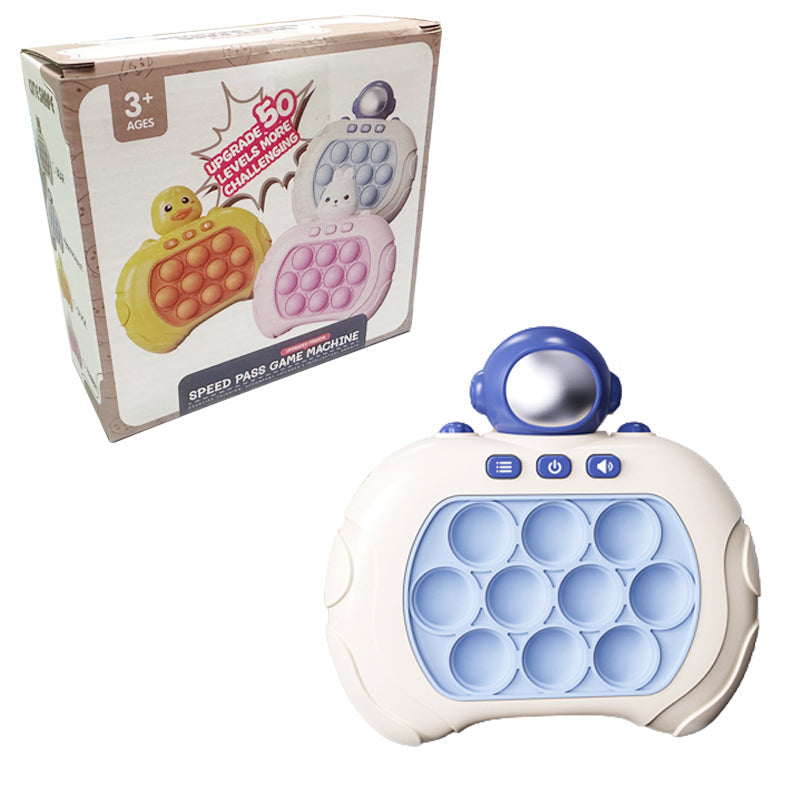 Unisex Quick Push Sensory Reaction Game Toy