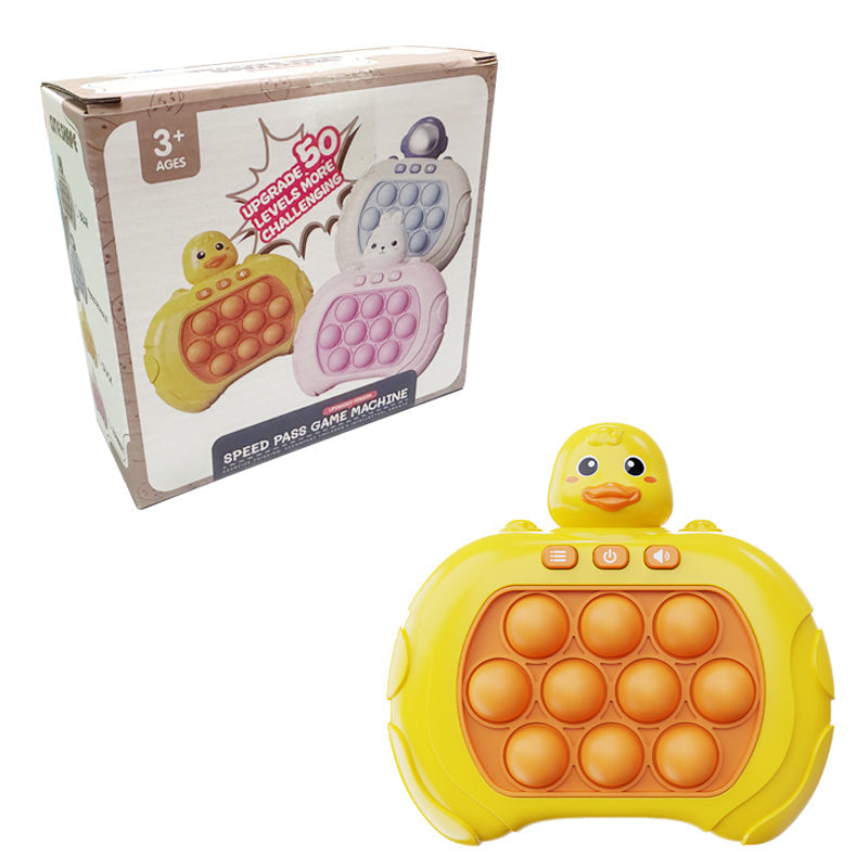 Unisex Quick Push Sensory Reaction Game Toy