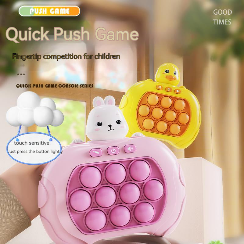Unisex Quick Push Sensory Reaction Game Toy