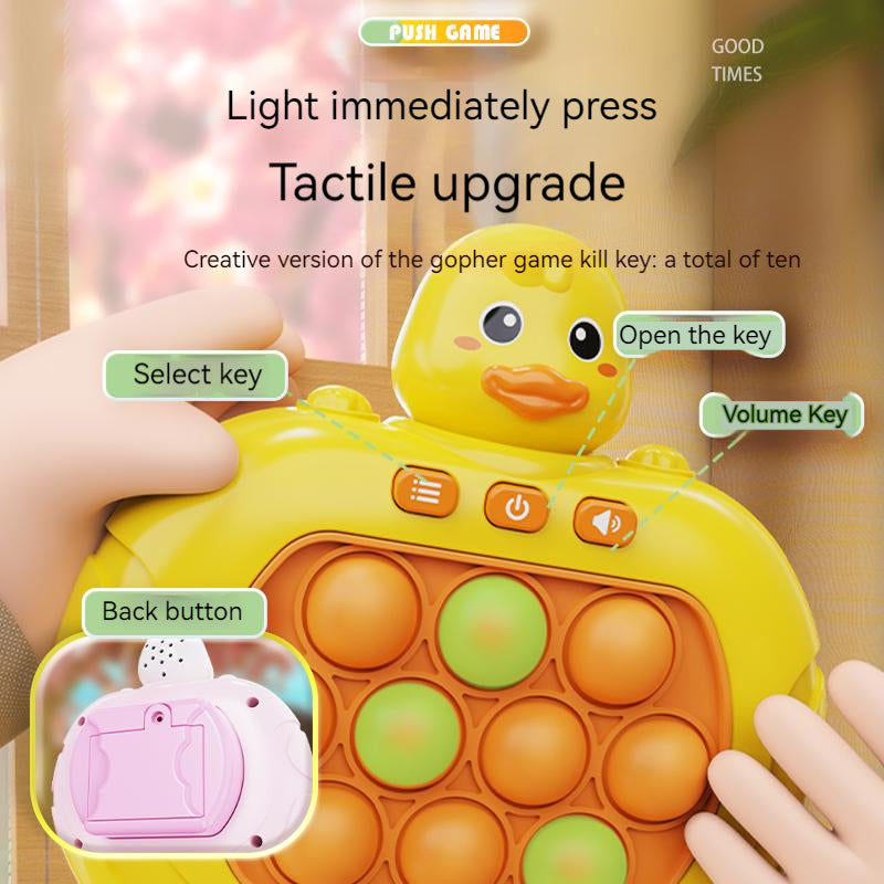 Unisex Quick Push Sensory Reaction Game Toy
