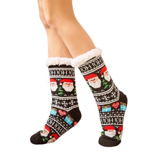 Unisex Slipper Socks with Non-Slip Sole – Warm and Cosy