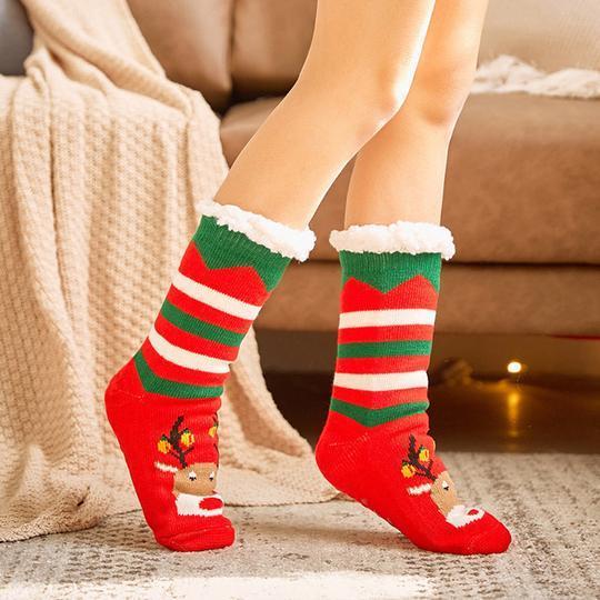 Unisex Slipper Socks with Non-Slip Sole – Warm and Cosy