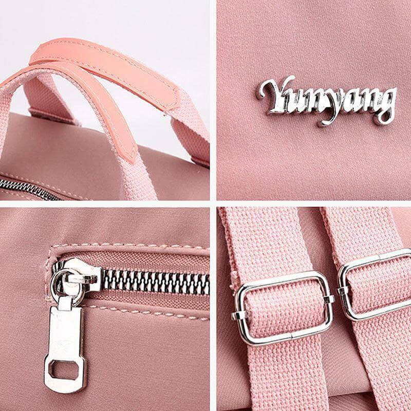 Unisex Waterproof Multifunction Backpack with USB Charging Port